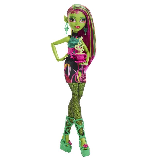 MONSTER HIGH GRADINA DE LA MIEZUL NOPTII PAPUSA VENUS MCFLYTRAP VIVMTHYT75