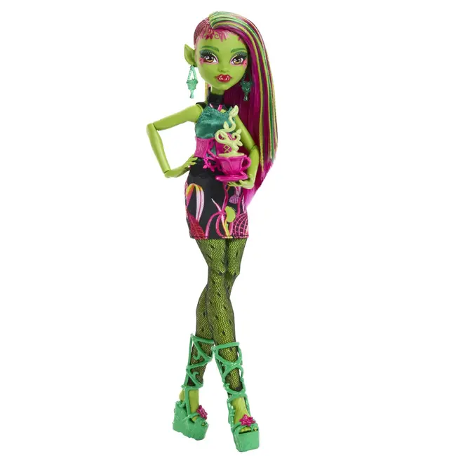 MONSTER HIGH GRADINA DE LA MIEZUL NOPTII PAPUSA VENUS MCFLYTRAP VIVMTHYT75