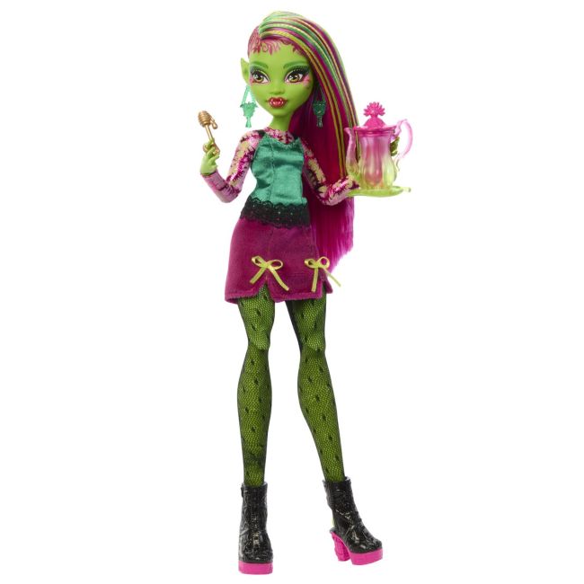 MONSTER HIGH GRADINA DE LA MIEZUL NOPTII PAPUSA VENUS MCFLYTRAP VIVMTHYT75