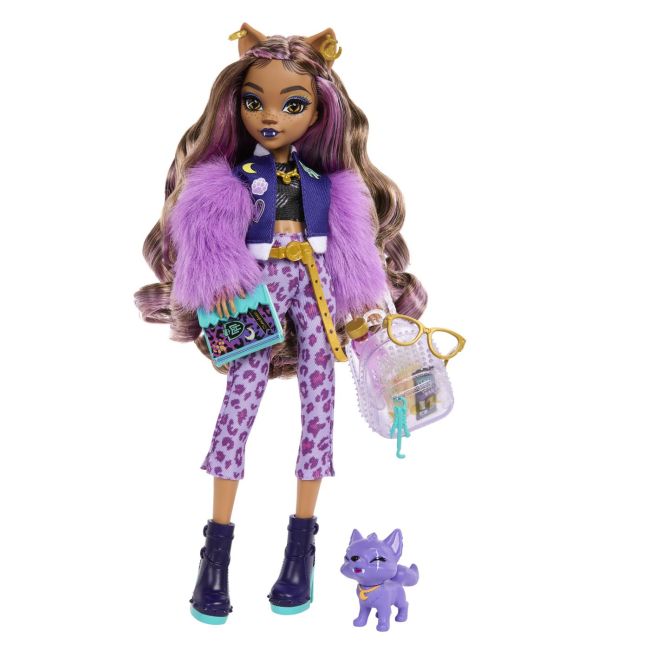 MONSTER HIGH PAPUSA CLAWDEEN WOLF SI CRESCENT VIVMTHRP65