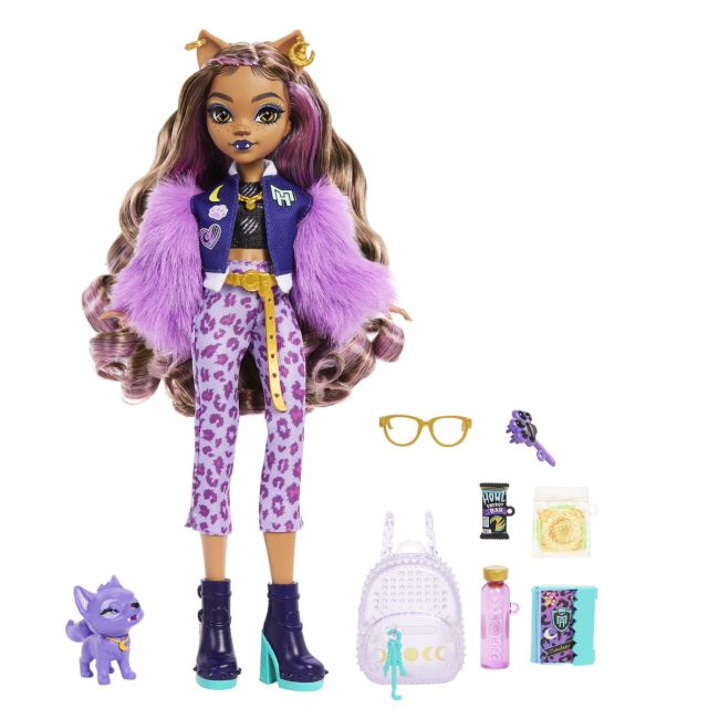 MONSTER HIGH PAPUSA CLAWDEEN WOLF SI CRESCENT VIVMTHRP65