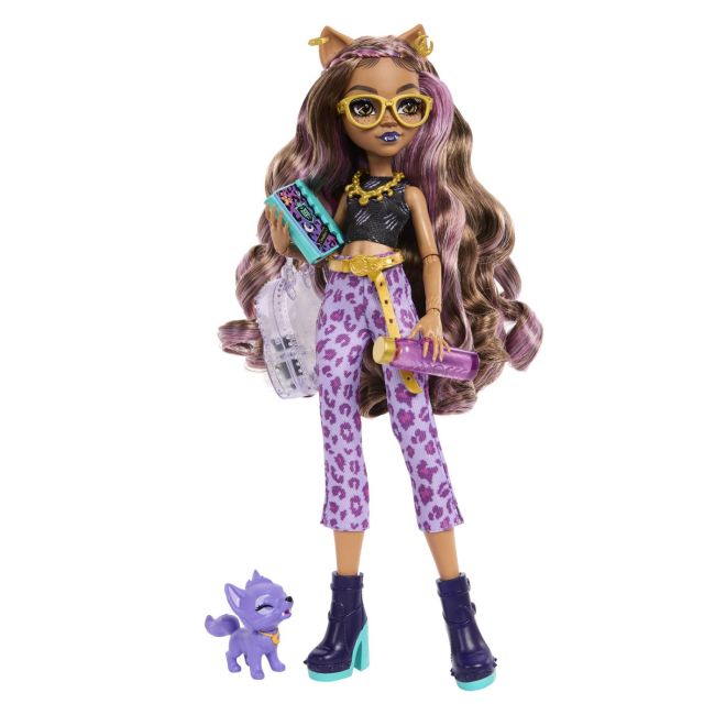 MONSTER HIGH PAPUSA CLAWDEEN WOLF SI CRESCENT VIVMTHRP65