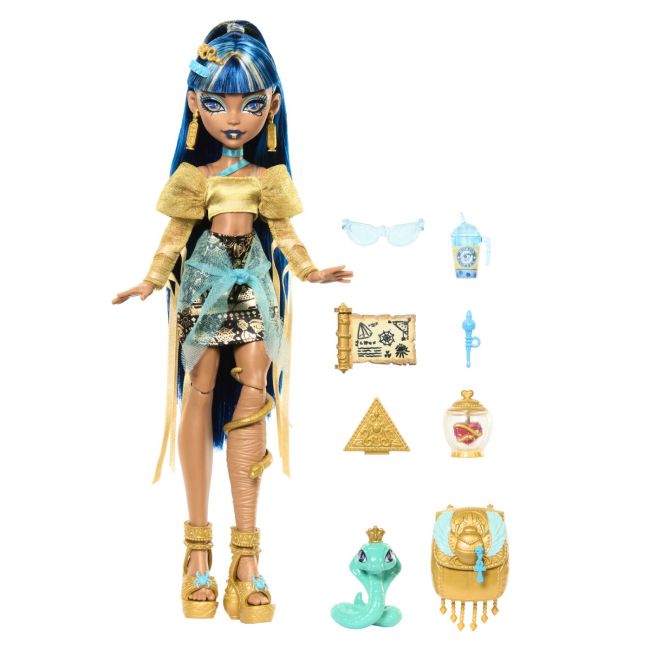 MONSTER HIGH PAPUSA CLEO DENILE SI COBRA HISSETTE VIVMTHXH74