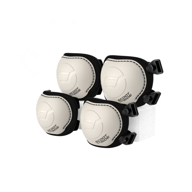 Set De Protectie Scoot And Ride, Genunchiere Si Cotiere, Marime S, Ash Pjbc6134