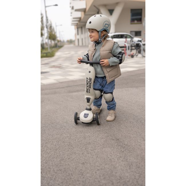 Set De Protectie Scoot And Ride, Genunchiere Si Cotiere, Marime Xxs, Ash Pjbc1601