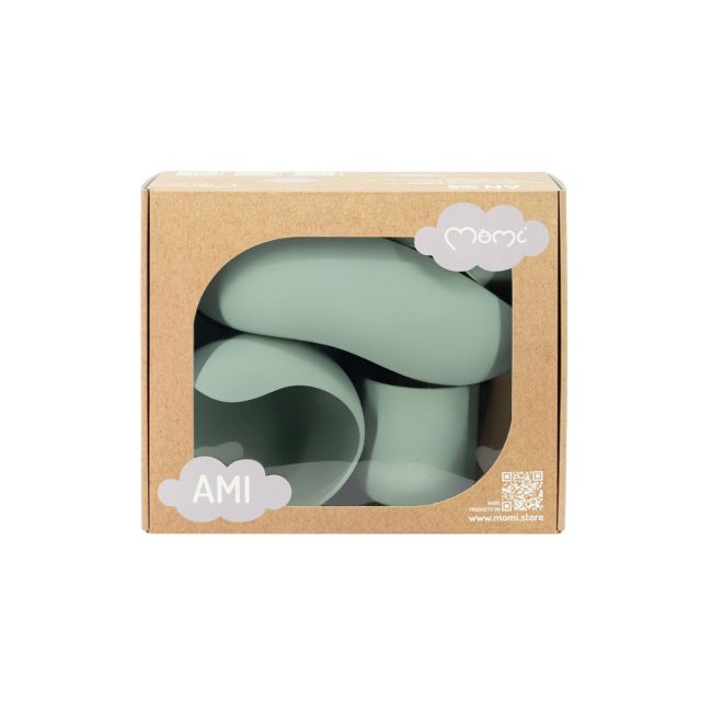 Set pentru diversificare din silicon, Momi Ami - Green KRTAKCE00045