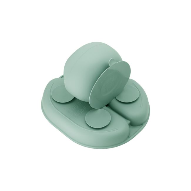 Set pentru diversificare din silicon, Momi Ami - Green KRTAKCE00045