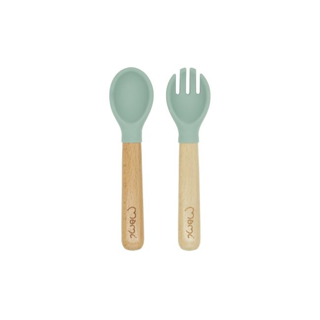 Set pentru diversificare din silicon, Momi Ami - Green KRTAKCE00045