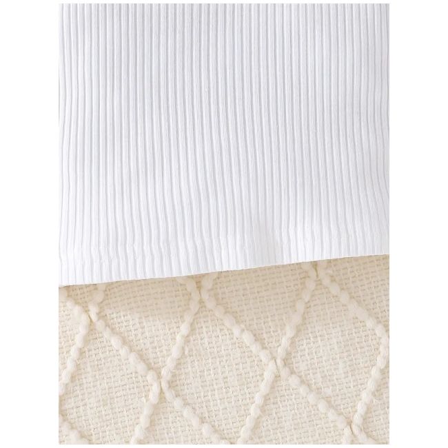 Set pentru fetite – bluzita alba cu papion si fustita roz pudra mdtu20-r1