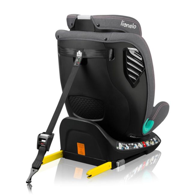 Scaun auto, Lionelo, Bastiaan One i-Size, 4 in 1, Protectie laterala, Cu spatar inclinabil in 4 pozitii, Cu tetiera reglabila in 13 pozitii, Rotire 360 grade, Top Tether, 0-36 Kg, 40-150 cm, Cu Isofix, Conform cu ECE R129, Roz BYNLO-BASTIAAN_ONE_I-SIZE_PI