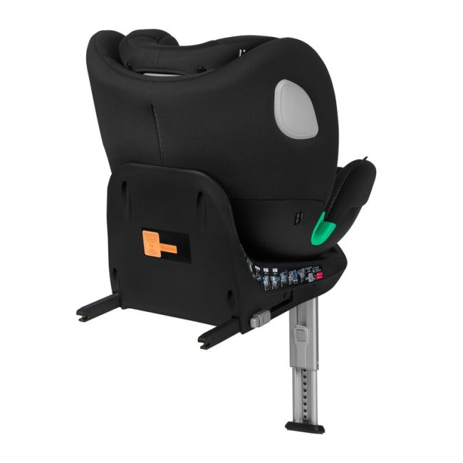 Scaun auto, Lionelo, Braam Air, i-Size, 0-36 Kg, 40-150 cm, Cu isofix si picior de fixare, Protectie laterala, Rotire 360 grade, Ajustare spatar in 5 pozitii, Tetiera reglabila in 14 trepte, Tehnologie de ventilatie Air Flow, Conform cu R129, Gri BYNLO-BR