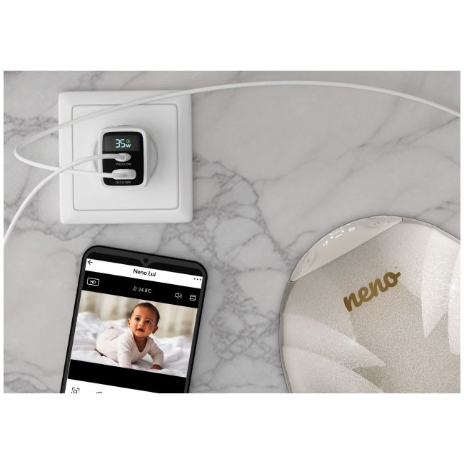 Adaptor priza 35w cu incarcare rapida si protectie supracurent nen-dom-Łs001