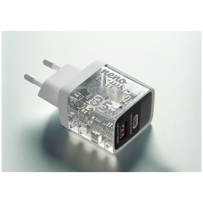 Adaptor priza 35w cu incarcare rapida si protectie supracurent nen-dom-Łs001