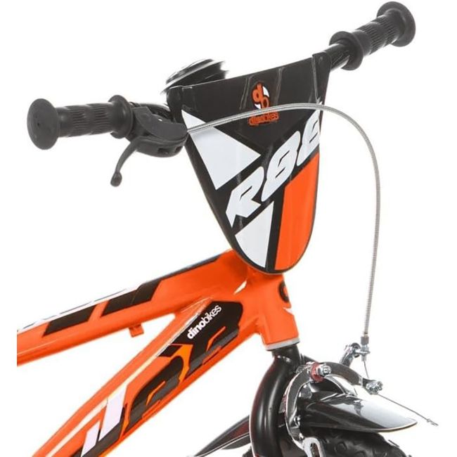 Bicicleta copii dino bikes 12' r88 portocaliu hubdb-412ul-26r88
