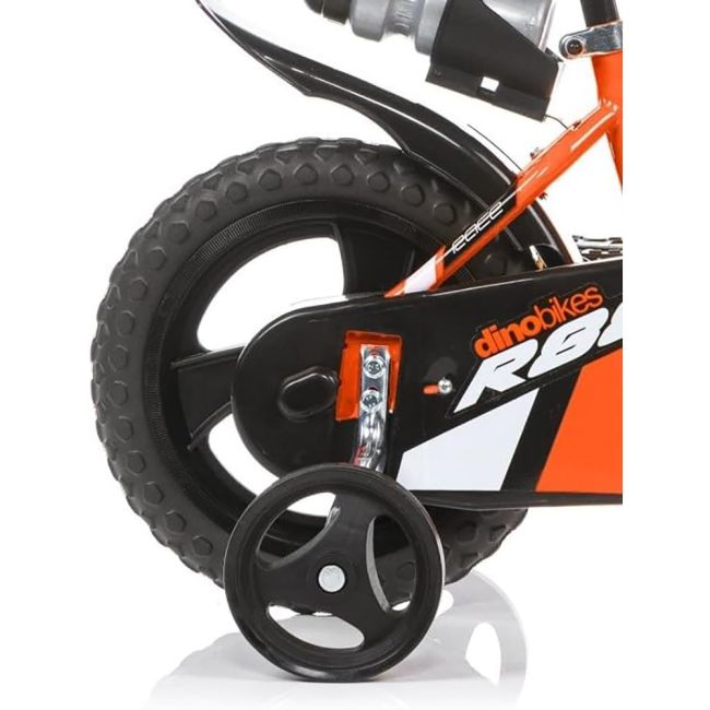Bicicleta copii dino bikes 12' r88 portocaliu hubdb-412ul-26r88