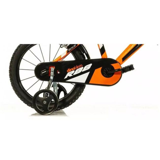 Bicicleta copii dino bikes 16' r88 portocaliu hubdb-416u-26r88