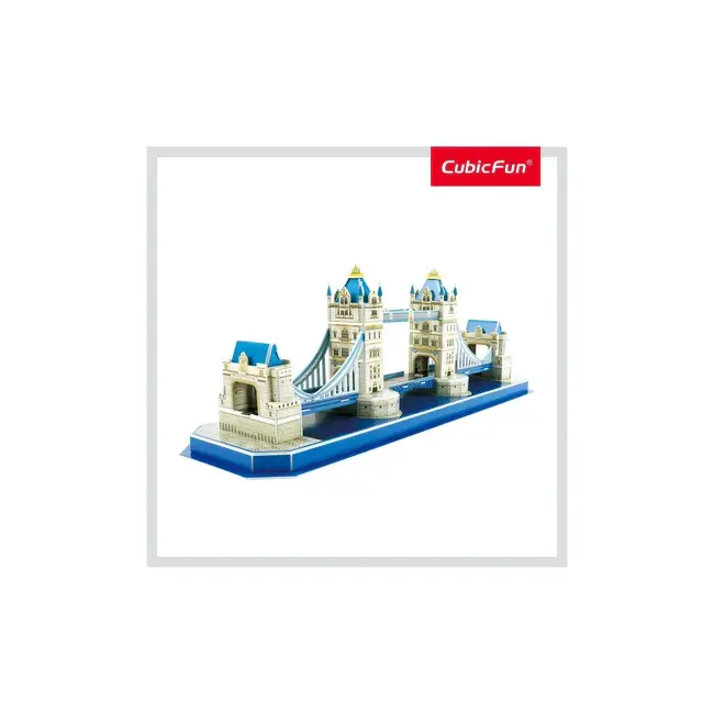 PUZZLE 3D TOWER BRIDGE (NIVEL MEDIU 52 PIESE)  - ARTCUC238h