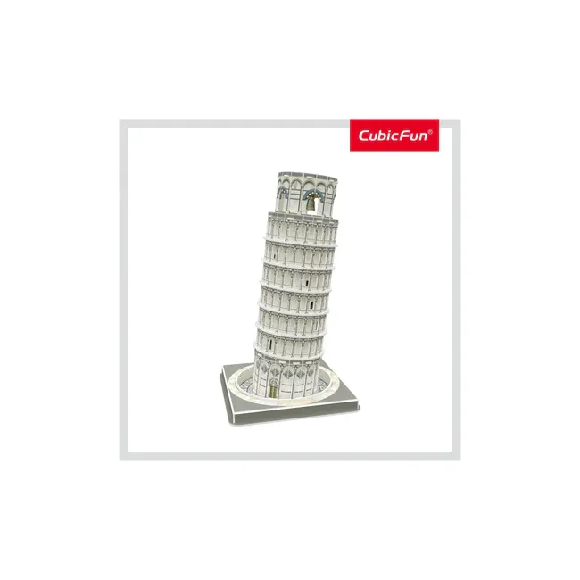 PUZZLE 3D TURNUL DIN PISA (NIVEL MEDIU 27 PIESE)  - ARTCUC241h