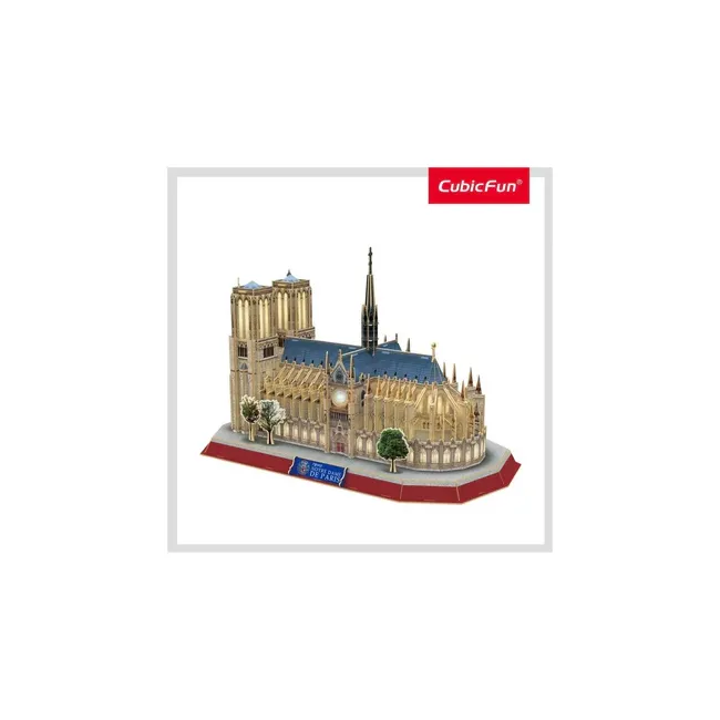 PUZZLE 3D LED NOTE DAME 149 PIESE - ARTCUL173h
