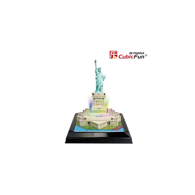 PUZZLE 3D LED STATUIA LIBERTATII 37 PIESE - ARTCUL505h