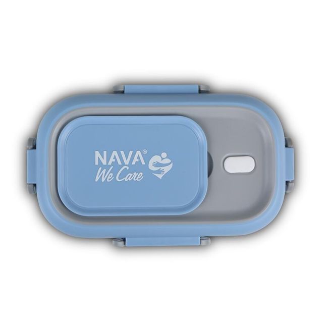 Lunchbox nava we care 800 ml albastru smb10-262-006