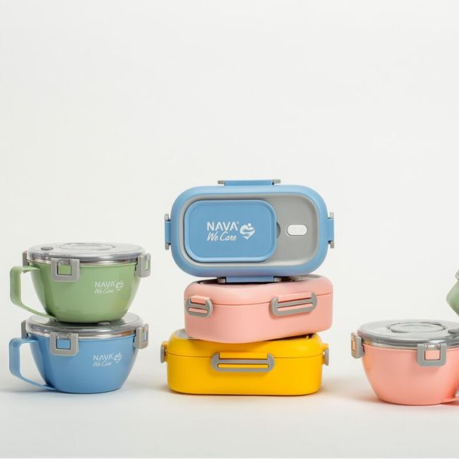 Lunchbox nava we care 800 ml albastru smb10-262-006