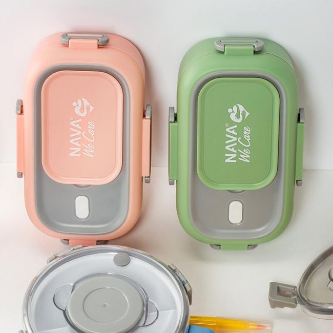 Lunchbox nava we care 800 ml albastru smb10-262-006