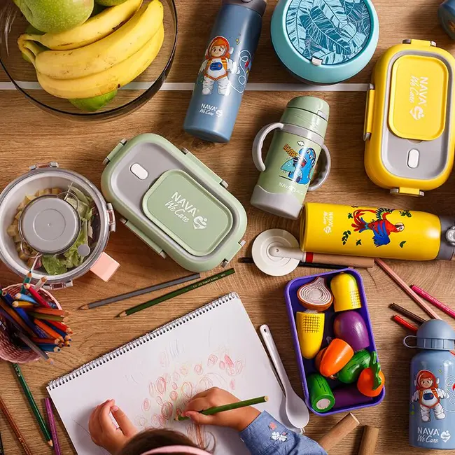 Lunchbox nava we care 800 ml albastru smb10-262-006