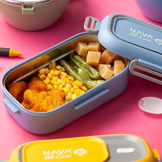 Lunchbox nava we care 800 ml albastru smb10-262-006