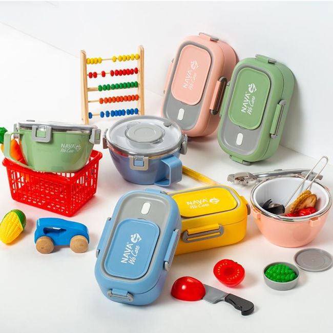 Lunchbox nava we care 800 ml albastru smb10-262-006