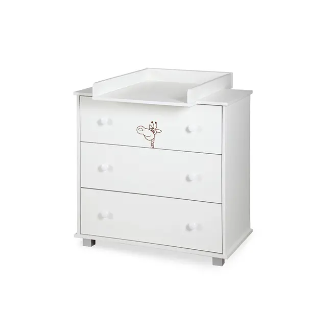 Mobilier Camera copii Si Bebelusi KLUPS SAFARI GIRAFFE Alb 2 MYK00081173