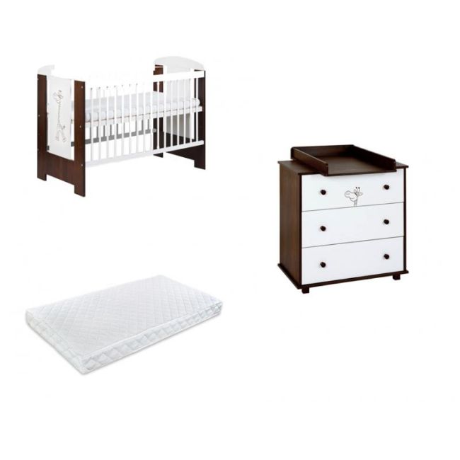 Mobilier Camera copii Si Bebelusi KLUPS SAFARI GIRAFFE Wenge 2 MYK00081174