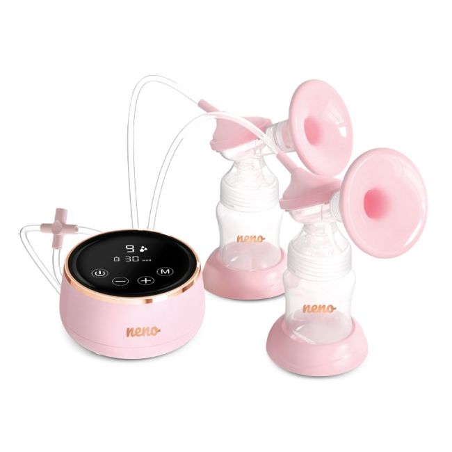 Neno bella twin - pompă de sân electrică dublă, fără fir nen-mam-lk008