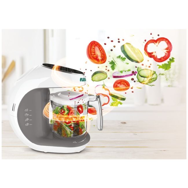 Neno cibo – blender pentru copii cu funcție de gătire la abur nen-mam-ur001