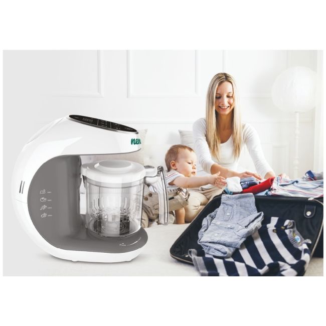 Neno cibo – blender pentru copii cu funcție de gătire la abur nen-mam-ur001