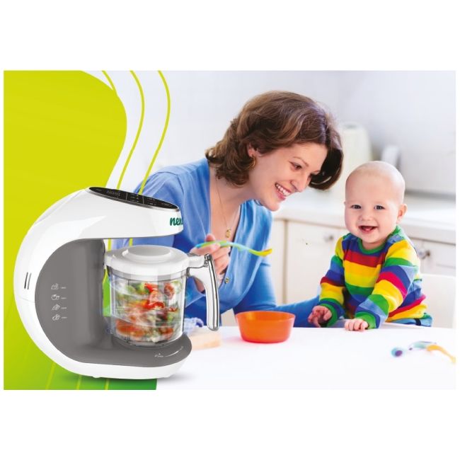 Neno cibo – blender pentru copii cu funcție de gătire la abur nen-mam-ur001