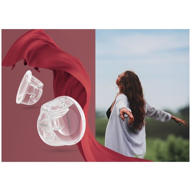 Neno muszle – 2 cupe hands free pentru pompe de sân nen-bab-ak025
