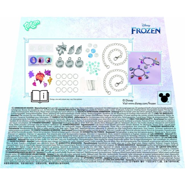 Set bratari cu pandantive - frozen