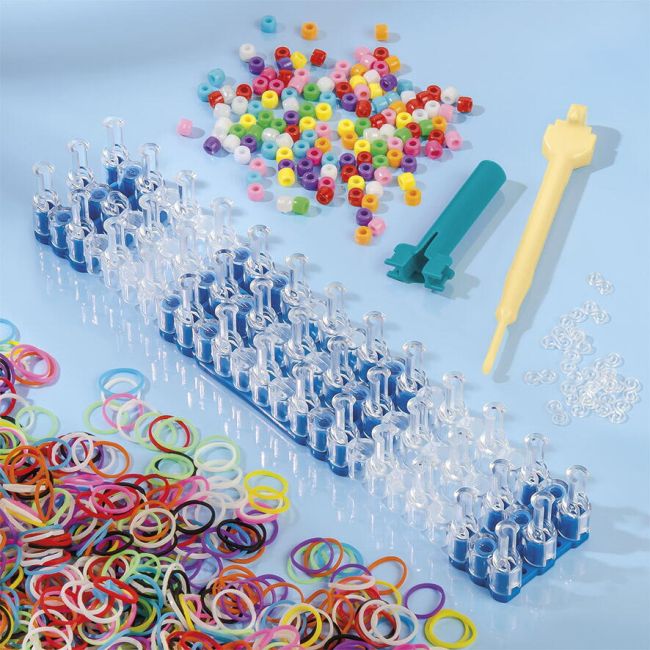 Set creativ cu elastice - loom i do