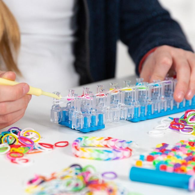 Set creativ cu elastice - loom i do