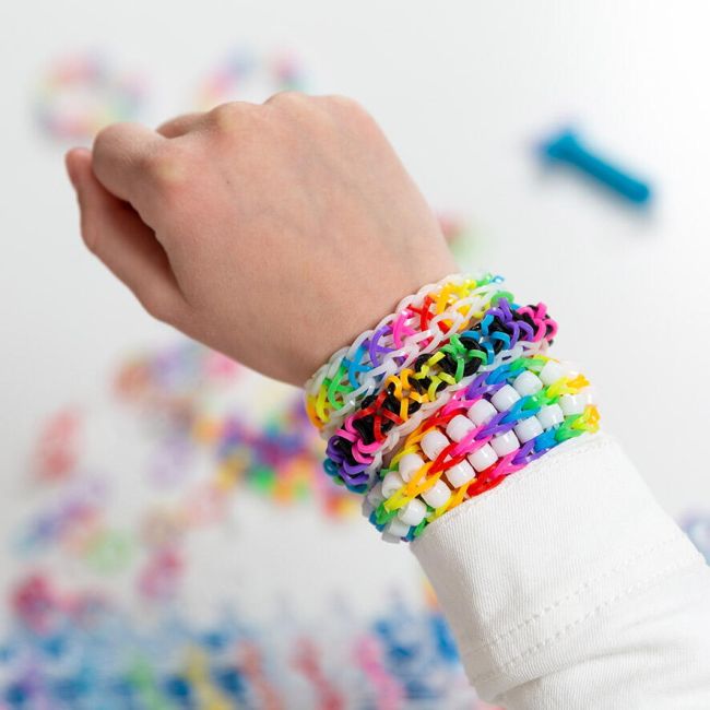 Set creativ cu elastice - loom i do