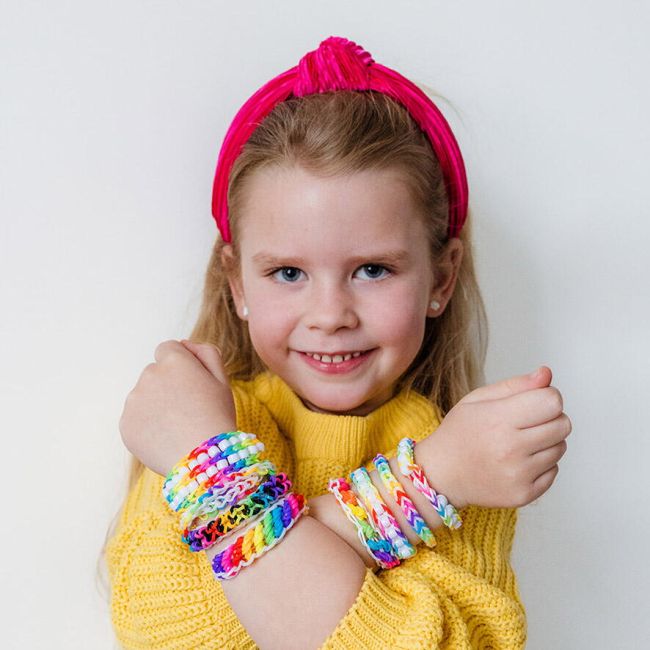 Set creativ cu elastice - loom i do