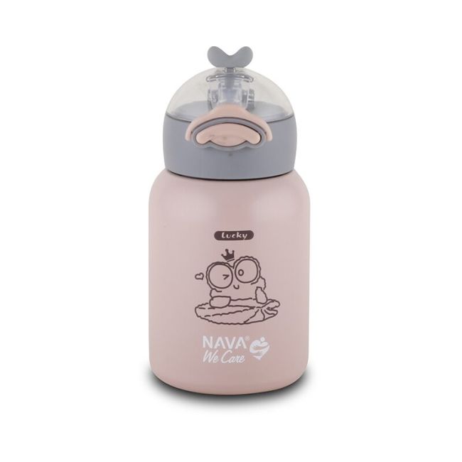 Sticla termoizolanta nava we care 350 ml roz smb10-110-001