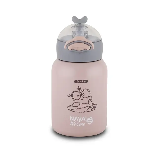 Sticla termoizolanta nava we care 350 ml roz smb10-110-001