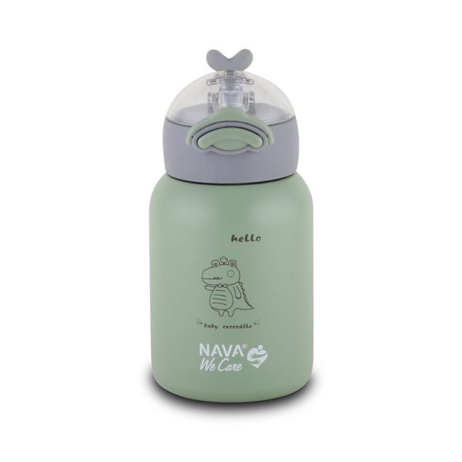 Sticla termoizolanta nava we care 350ml verde smb10-110-003