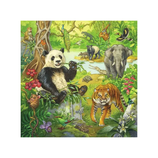 Puzzle Aventuri In Jungla, 3X49 Piese ARTRVSPC05180