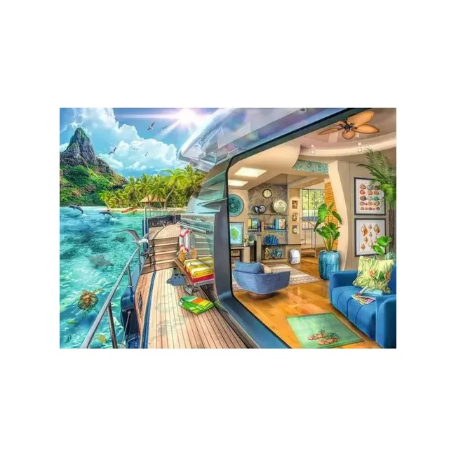 Puzzle Vapor Pe Insula Tropicala 1000 Piese ARTRVSPA16948
