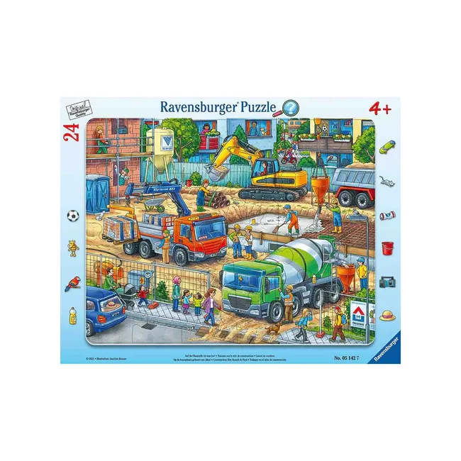 Puzzle Tip Rama Santier De Constructii, 24 Piese ARTRVSPC05142