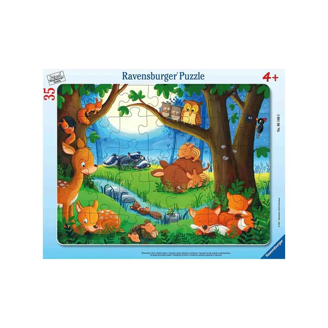 Puzzle Tip Rama Animalute Somnoroase, 35 Piese ARTRVSPC05146