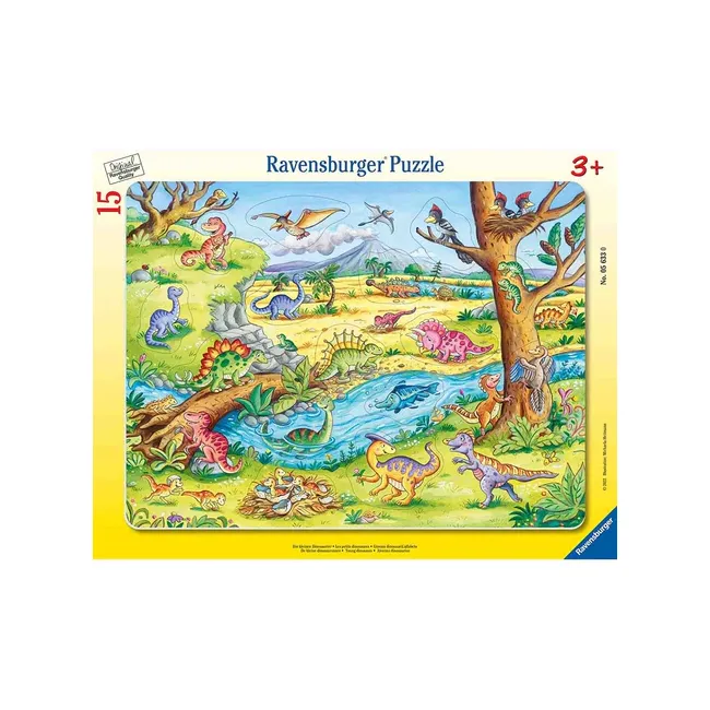 Puzzle Tip Rama Dinozauri, 15 Piese ARTRVSPC05633